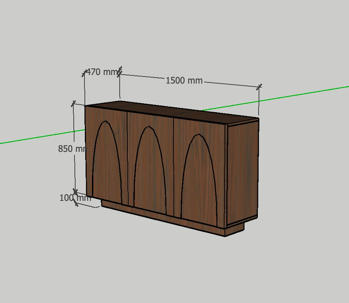 Credenza BROK+ - CUSTOM#2