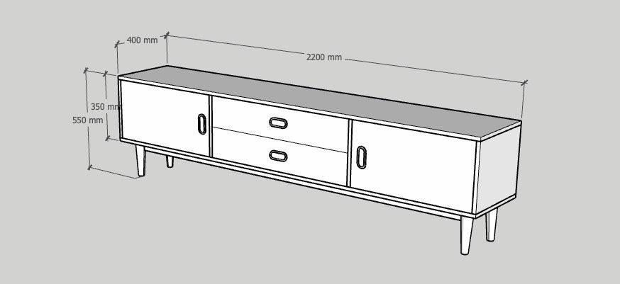 Credenza LOTV+ - CUSTOM