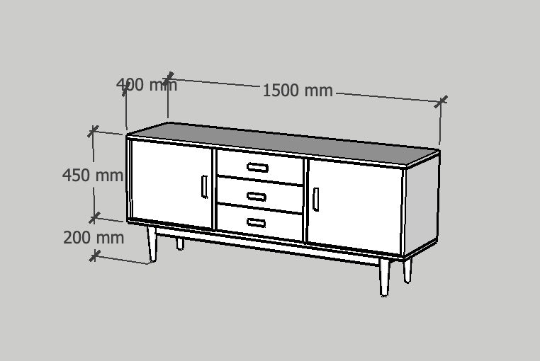 Credenza DELAN - CUSTOM#2